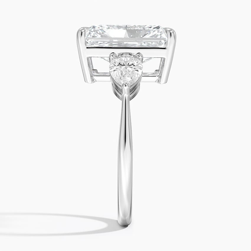 Zanzibar Diamond Ring - White Gold - 5 ct - Side 2