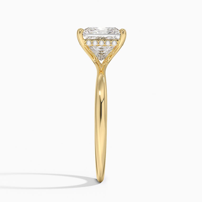 Athens Diamond Ring - Yellow Gold - 2 ct - Side 2