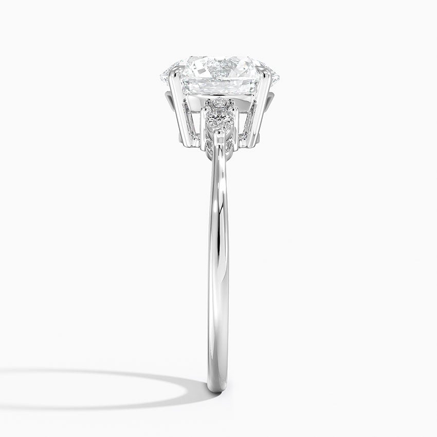 Byron Diamond Ring - White Gold - 2.5 ct - Side 2