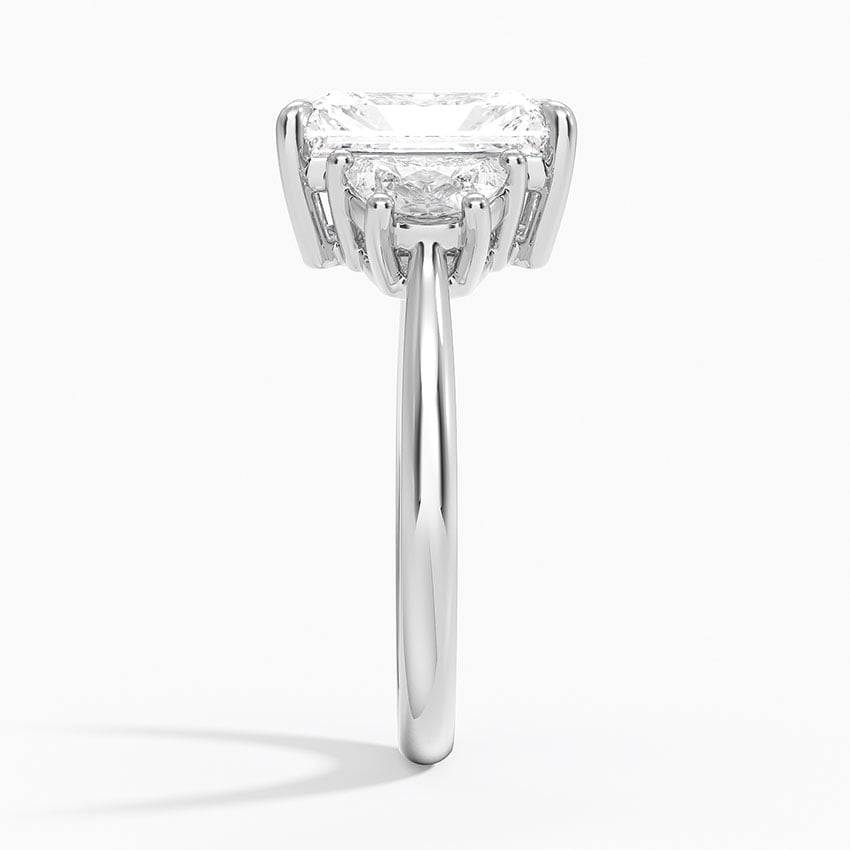 Mendoza Diamond Ring - White Gold - 3 ct - Side 2