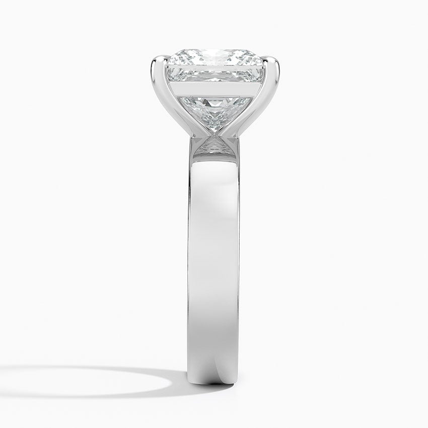 Charleston Diamond Ring - White Gold - 4 ct - Side 2