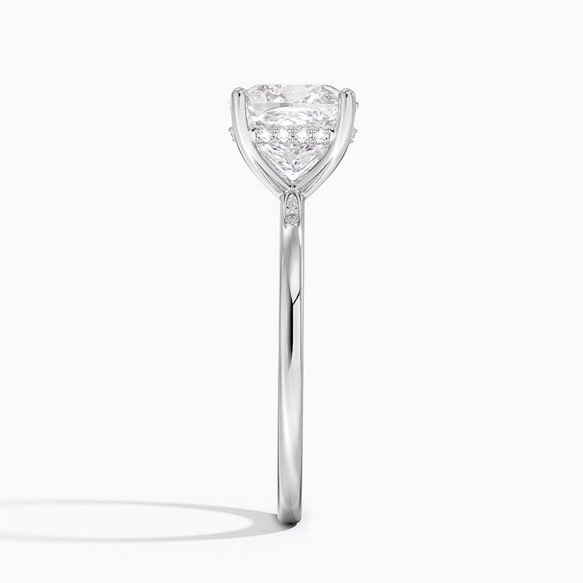 Tahiti Diamond Ring - White Gold - 2.5 ct - Side 2