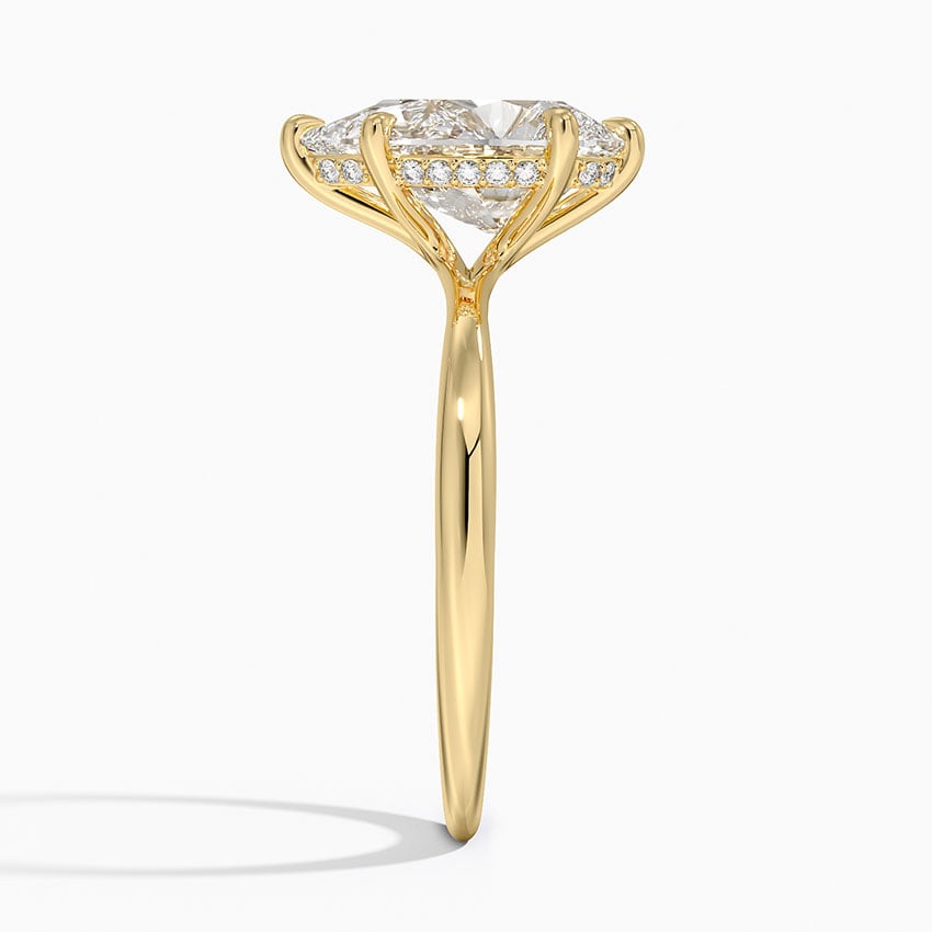 Napa Diamond Ring - Yellow Gold - 2.5 ct - Side 2