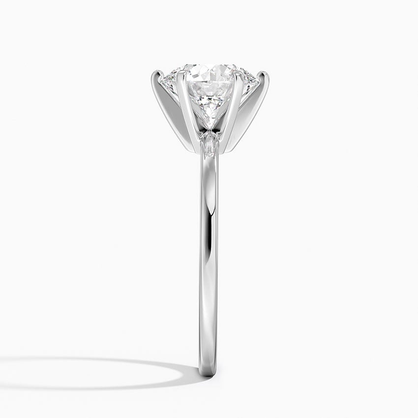 Nantucket Diamond Ring - White Gold - 2 ct - Side 2