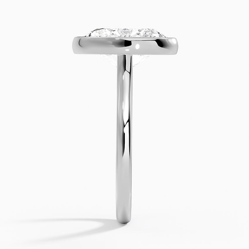 Valencia Diamond Ring - White Gold - 4 ct - Side 2