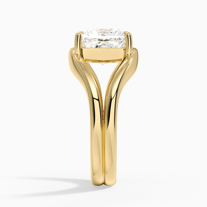 Mauritius Diamond Ring - Yellow Gold - 2.5 ct - Side 2