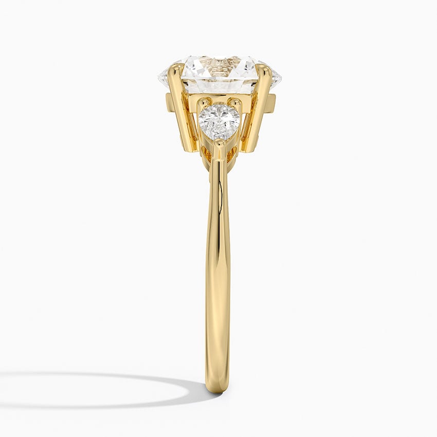 Zermatt Diamond Ring - Yellow Gold - 3 ct - Side 2