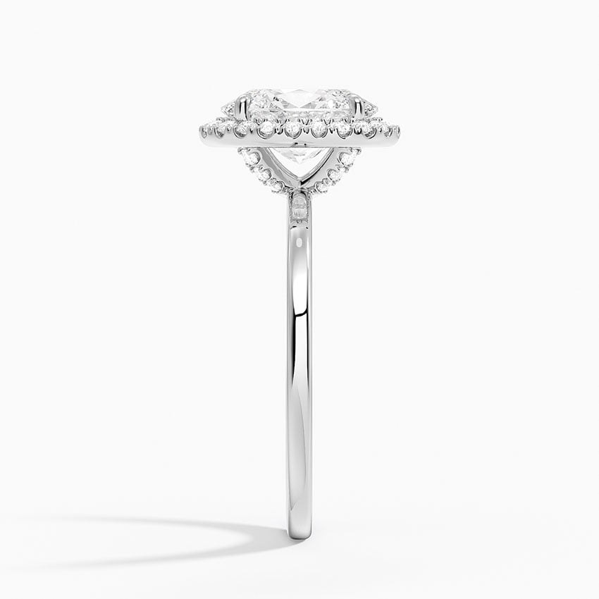 Sintra Diamond Ring - White Gold - 2 ct - Side 2
