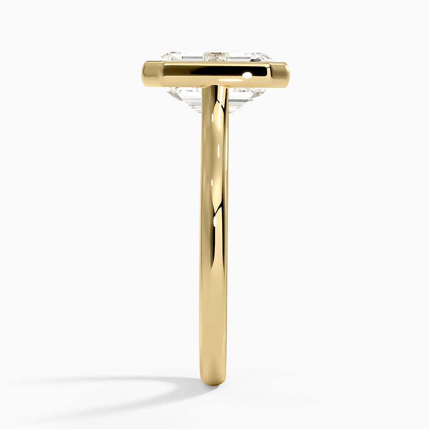 Big Sur Diamond Ring - Yellow Gold - 2.5 ct - Side 2