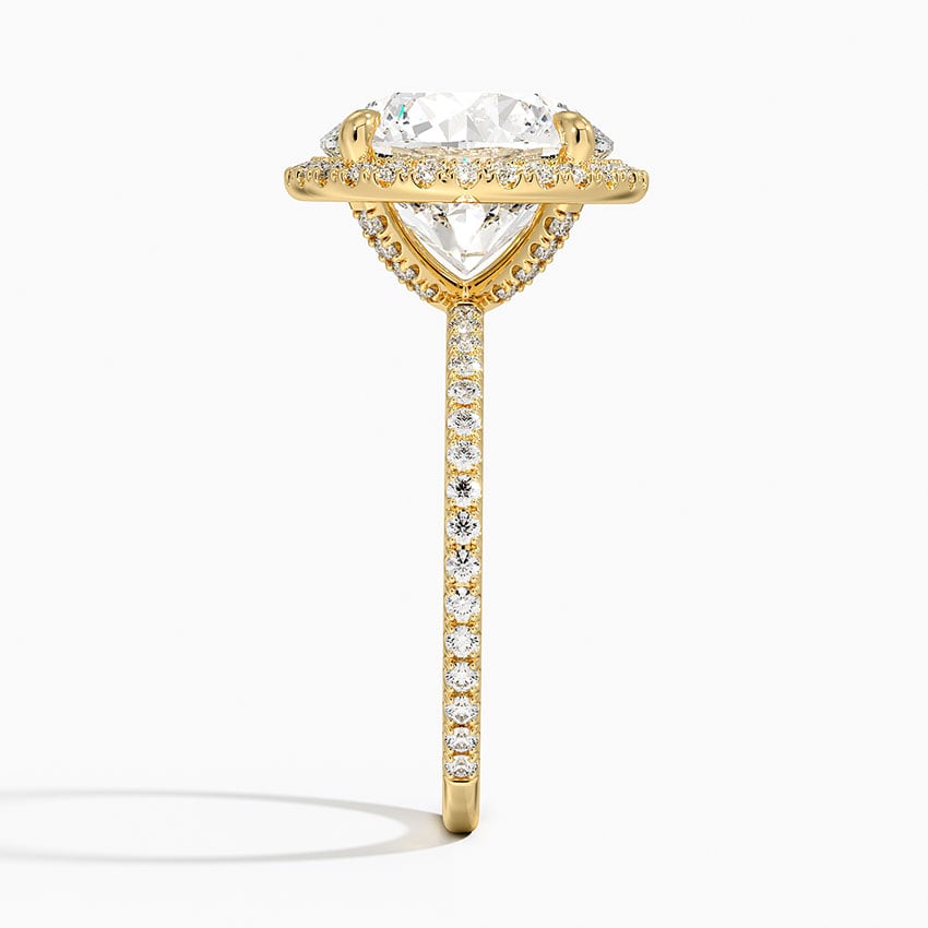 Palawan Diamond Ring - Yellow Gold - 5 ct - Side 2