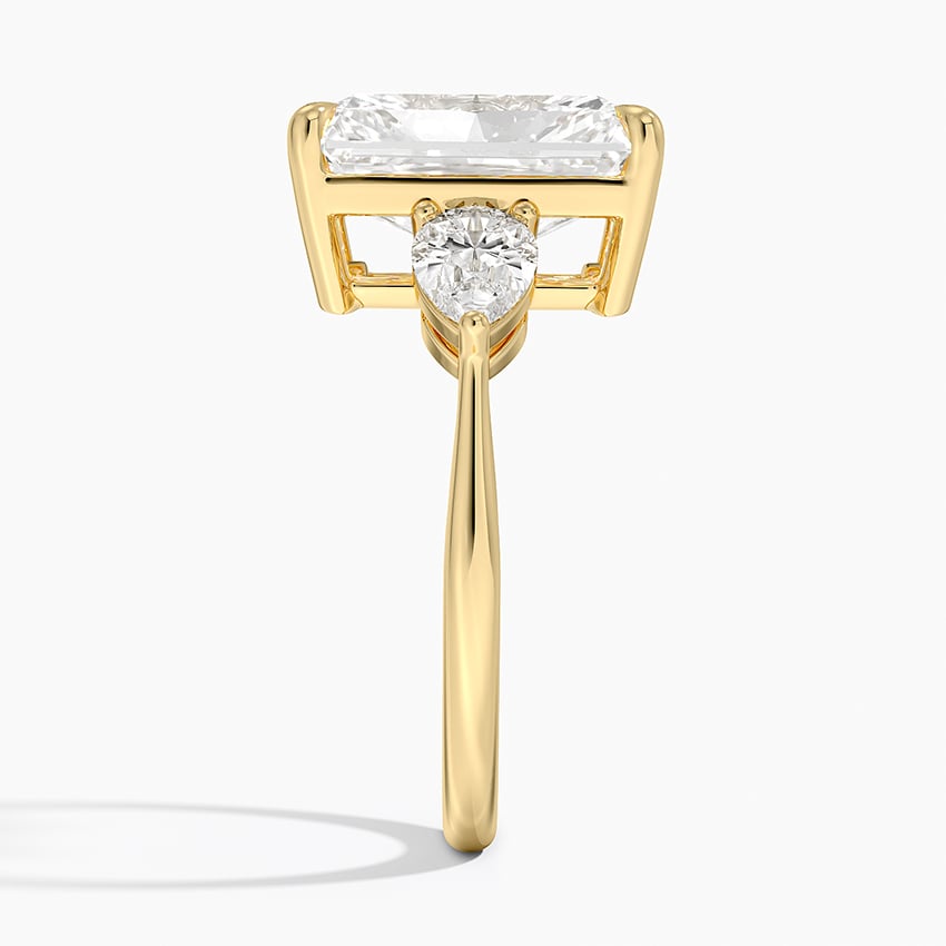 Zanzibar Diamond Ring - Yellow Gold - 5 ct - Side 2