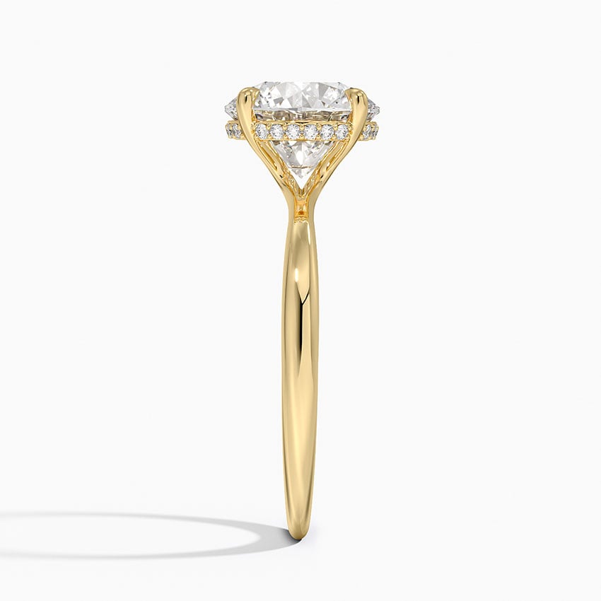 Bali Diamond Ring - Yellow Gold - 2.5 ct - Side 2