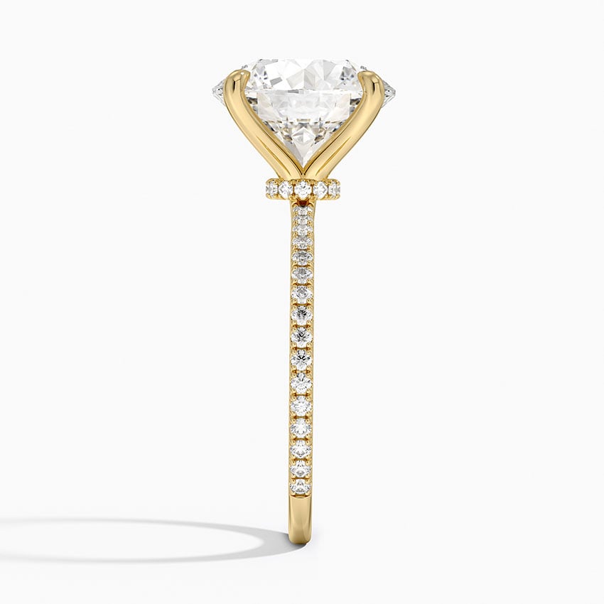 Ravello Diamond Ring - Yellow Gold - 5 ct - Side 2
