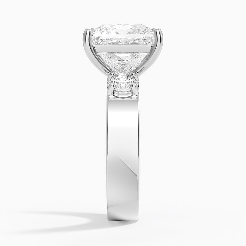 Tulum Diamond Ring - White Gold - 5 ct - Side 2