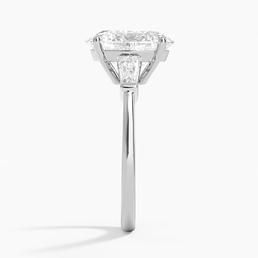 Vienna Diamond Ring - White Gold - 3 ct - Side 2