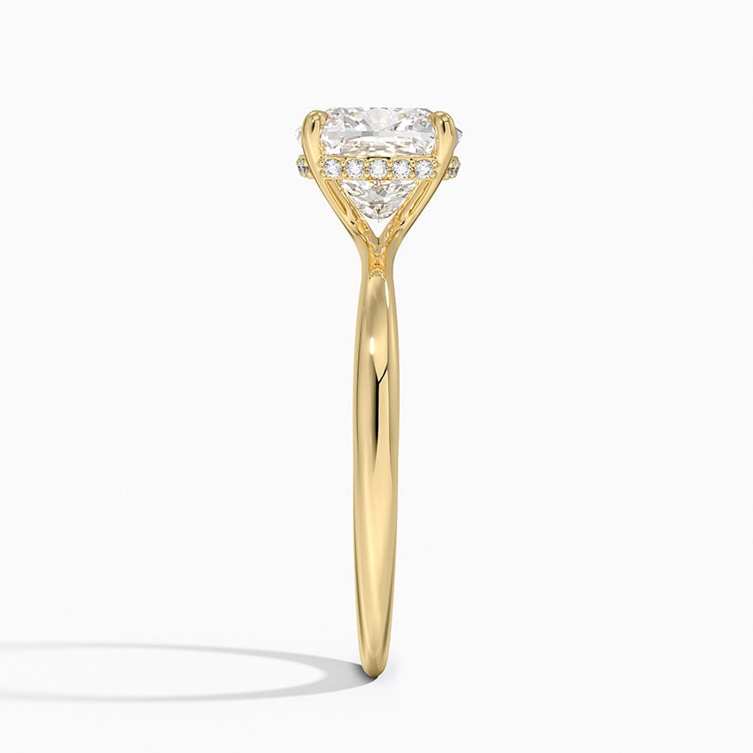 Mykonos Diamond Ring - Yellow Gold - 2 ct - Side 2