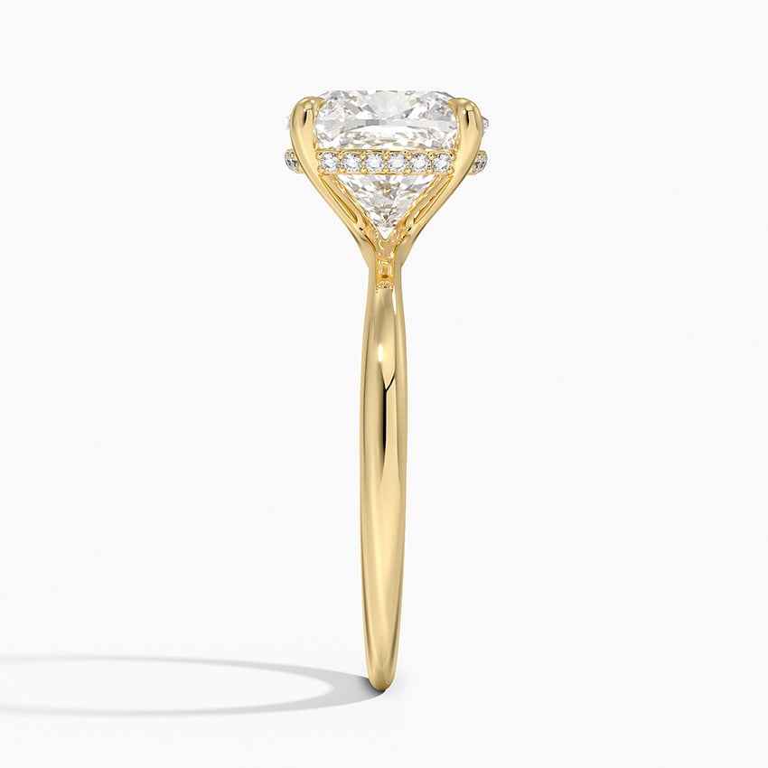 Mykonos Diamond Ring - Yellow Gold - 4 ct - Side 2