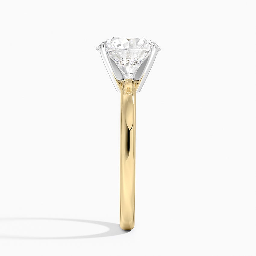 Sausalito Diamond Ring - Yellow Gold - 2.5 ct - Side 2