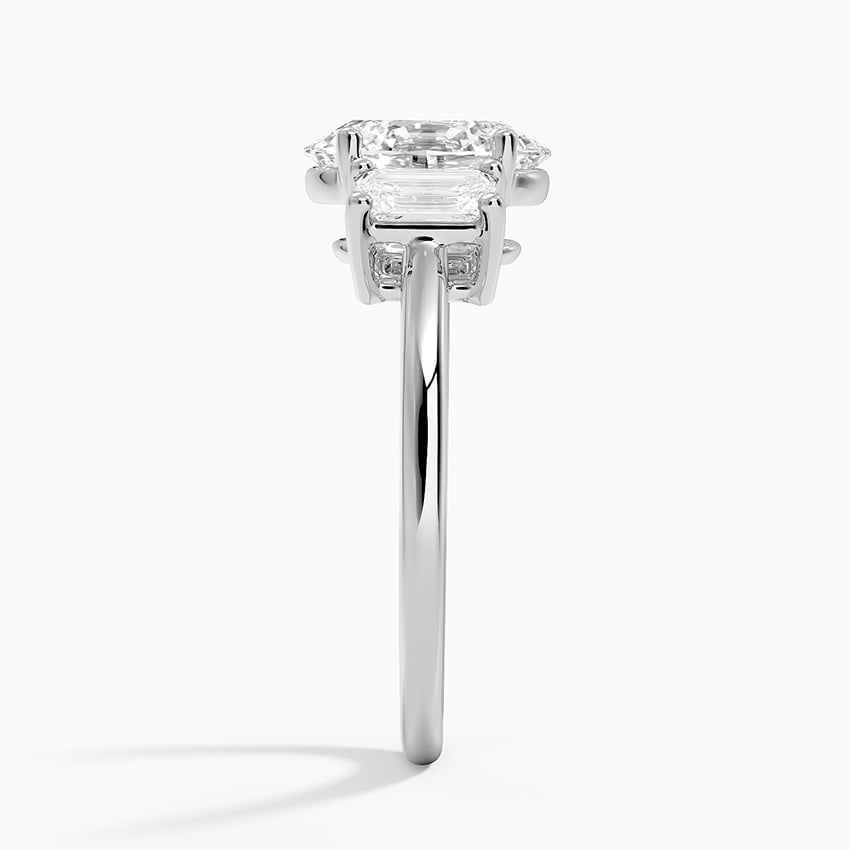 Geneva Diamond Ring - White Gold - 2 ct - Side 2