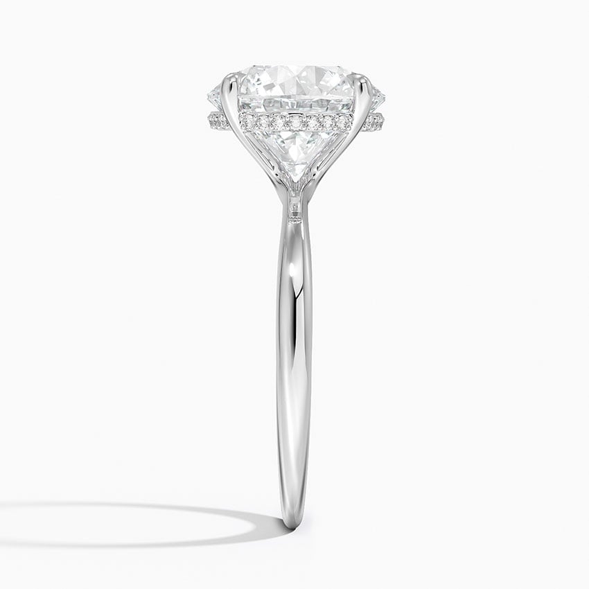 Bali Diamond Ring - White Gold - 3.5 ct - Side 2