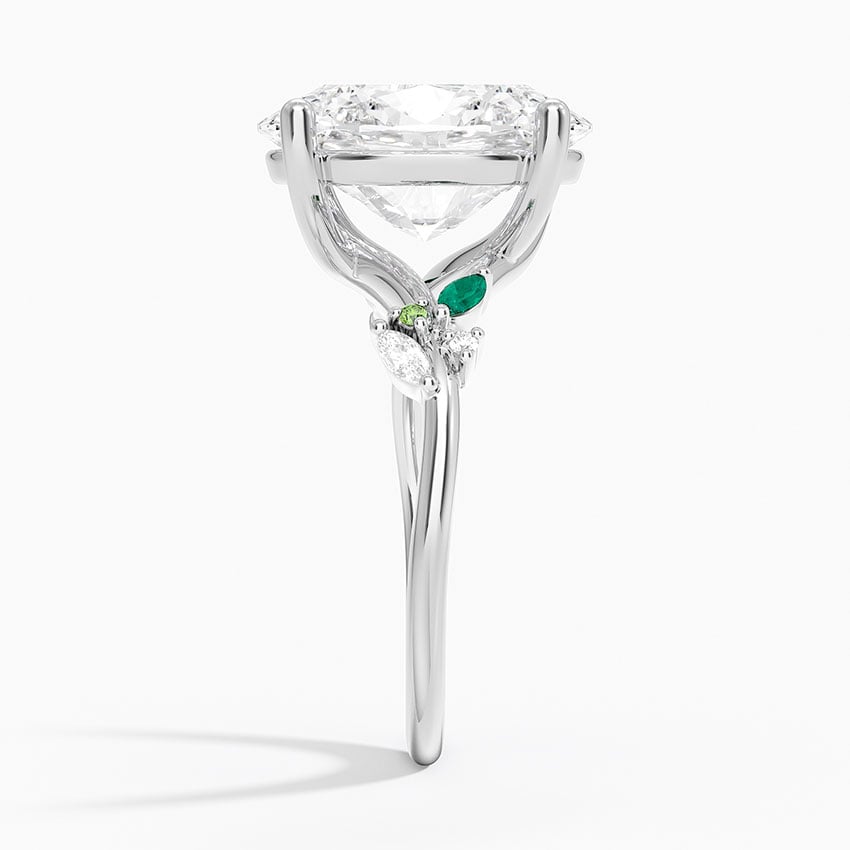 Lanai Diamond Ring - White Gold - 5 ct - Side 2