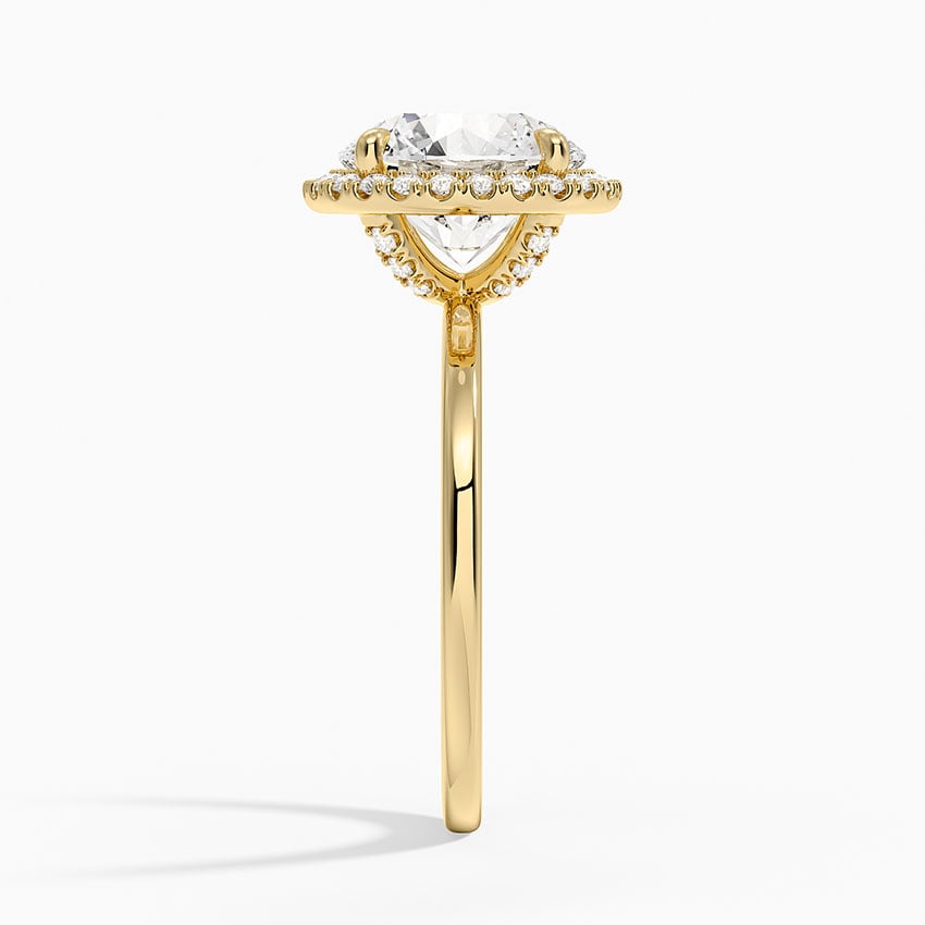 Sedona Diamond Ring - Yellow Gold - 3 ct - Side 2