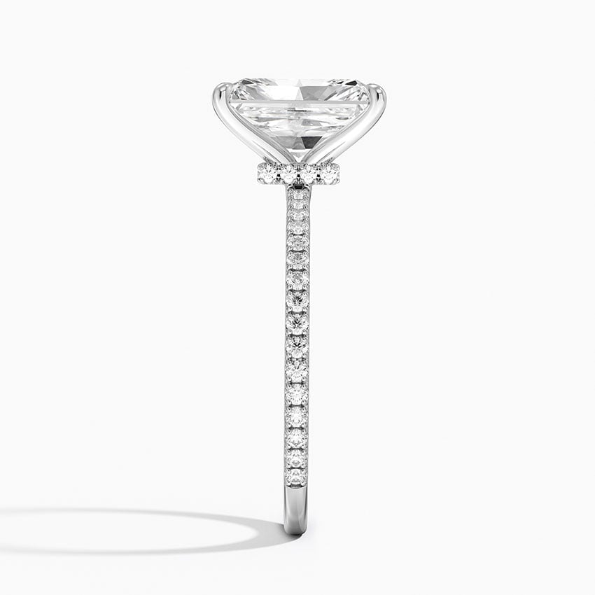Bellagio Diamond Ring - White Gold - 2.5 ct - Side 2