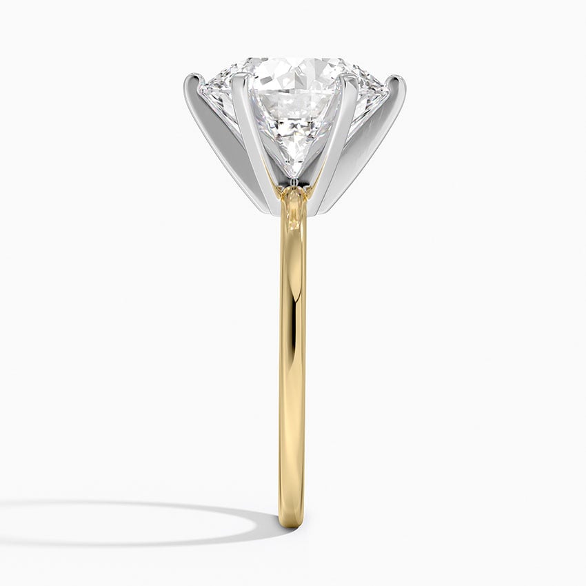 Nantucket Diamond Ring - Yellow Gold - 5 ct - Side 2