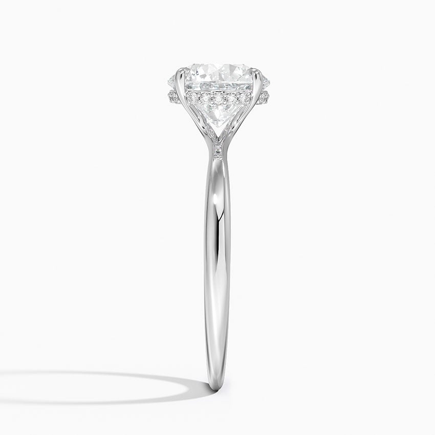 Bali Diamond Ring - White Gold - 2 ct - Side 2