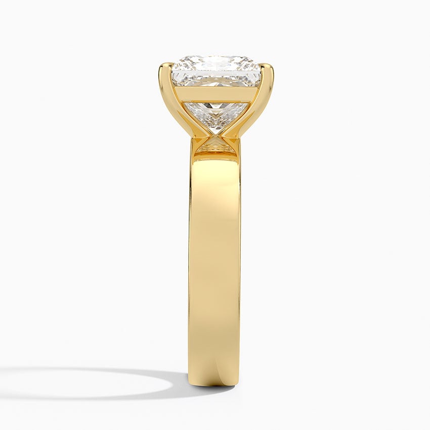 Charleston Diamond Ring - Yellow Gold - 3 ct - Side 2
