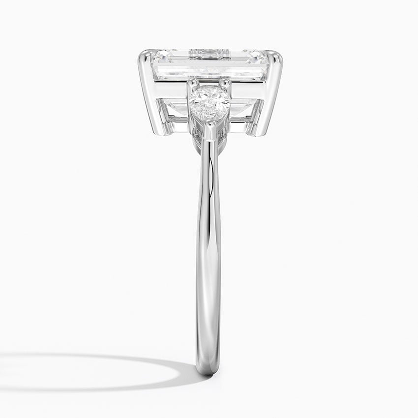 Banff Diamond Ring - White Gold - 4 ct - Side 2