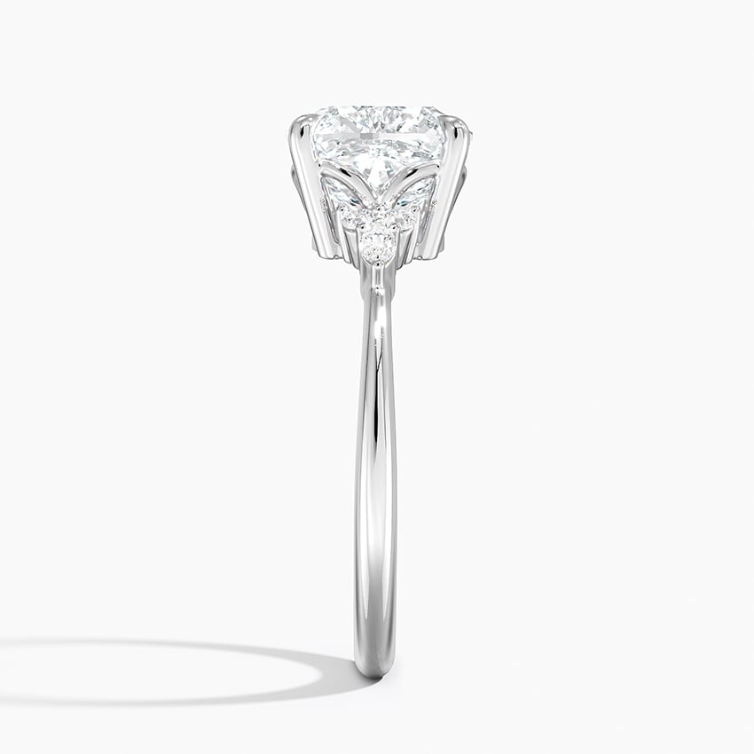 Cortina Diamond Ring - White Gold - 2.5 ct - Side 2