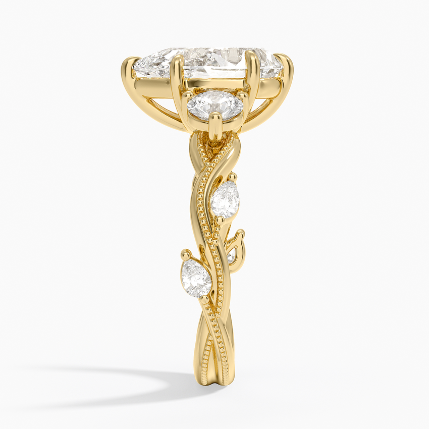 Patagonia Diamond Ring - Yellow Gold - 2.5 ct - Side 2