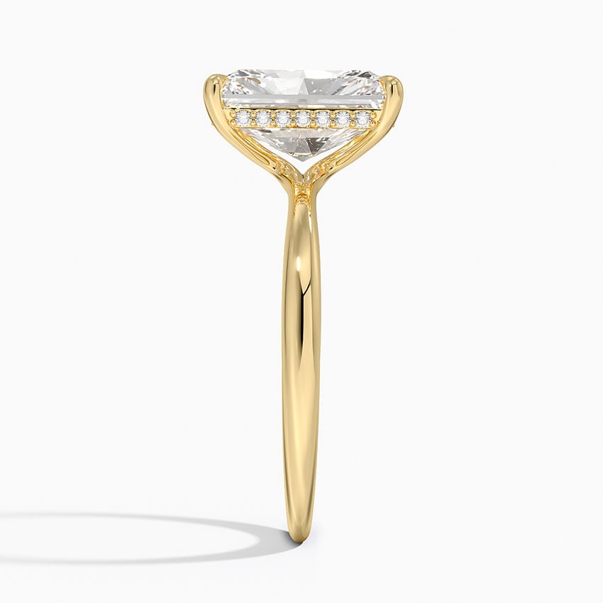 Marbella Diamond Ring - Yellow Gold - 3 ct - Side 2