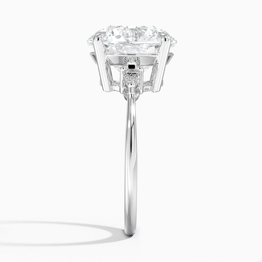 Byron Diamond Ring - White Gold - 5 ct - Side 2