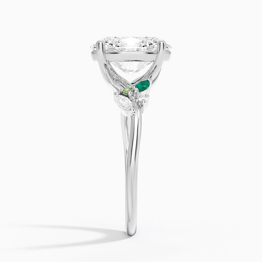 Lanai Diamond Ring - White Gold - 2.5 ct - Side 2