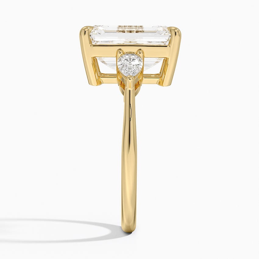 Banff Diamond Ring - Yellow Gold - 5 ct - Side 2