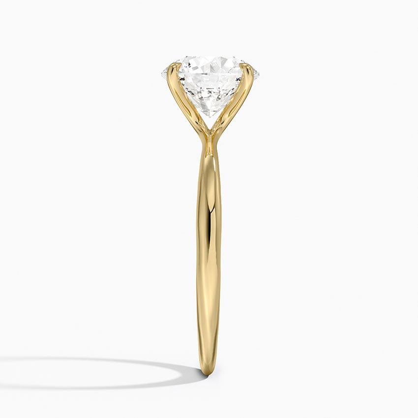 Queenstown Diamond Ring - Yellow Gold - 2 ct - Side 2
