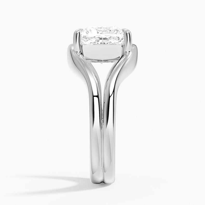 Mauritius Diamond Ring - White Gold - 3 ct - Side 2