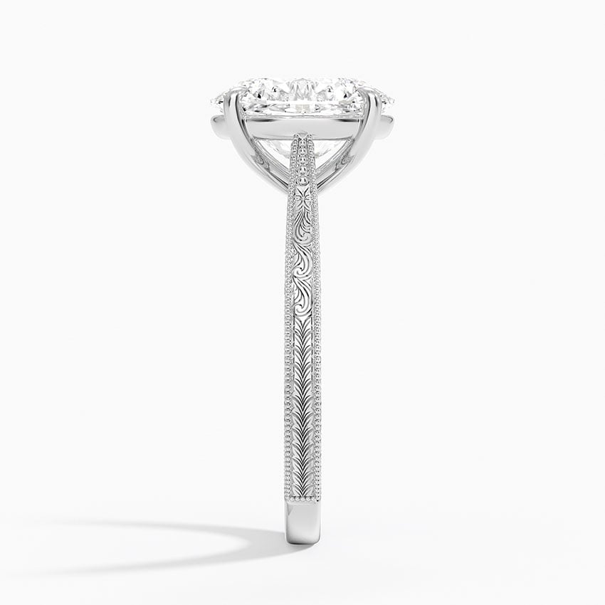 Hakone Diamond Ring - White Gold - 2.5 ct - Side 2