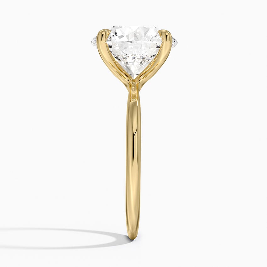 Queenstown Diamond Ring - Yellow Gold - 5 ct - Side 2