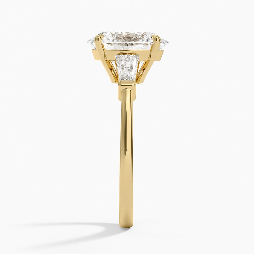 Vienna Diamond Ring - Yellow Gold - 2.5 ct - Side 2