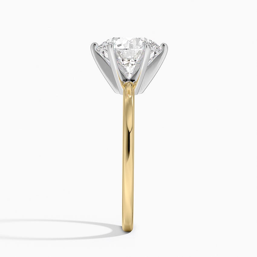 Nantucket Diamond Ring - Yellow Gold - 2.5 ct - Side 2