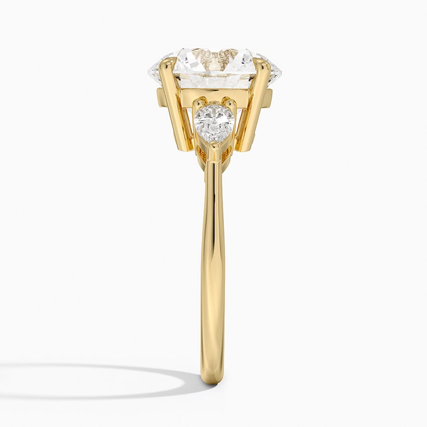 Zermatt Diamond Ring - Yellow Gold - 3.5 ct - Side 2