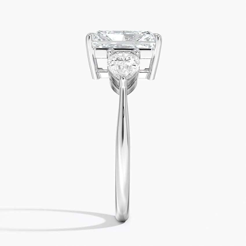 Zanzibar Diamond Ring - White Gold - 2 ct - Side 2