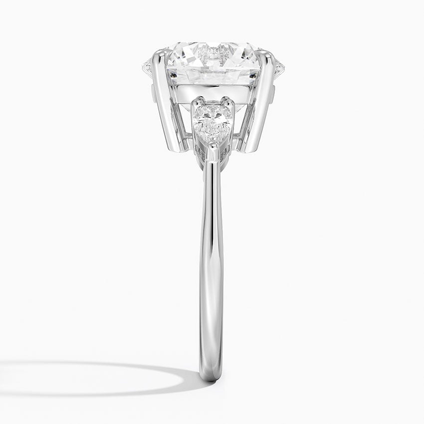 Zermatt Diamond Ring - White Gold - 5 ct - Side 2