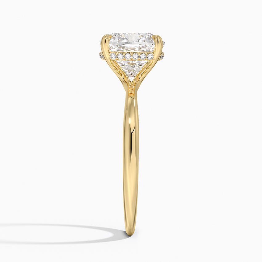 Mykonos Diamond Ring - Yellow Gold - 3 ct - Side 2