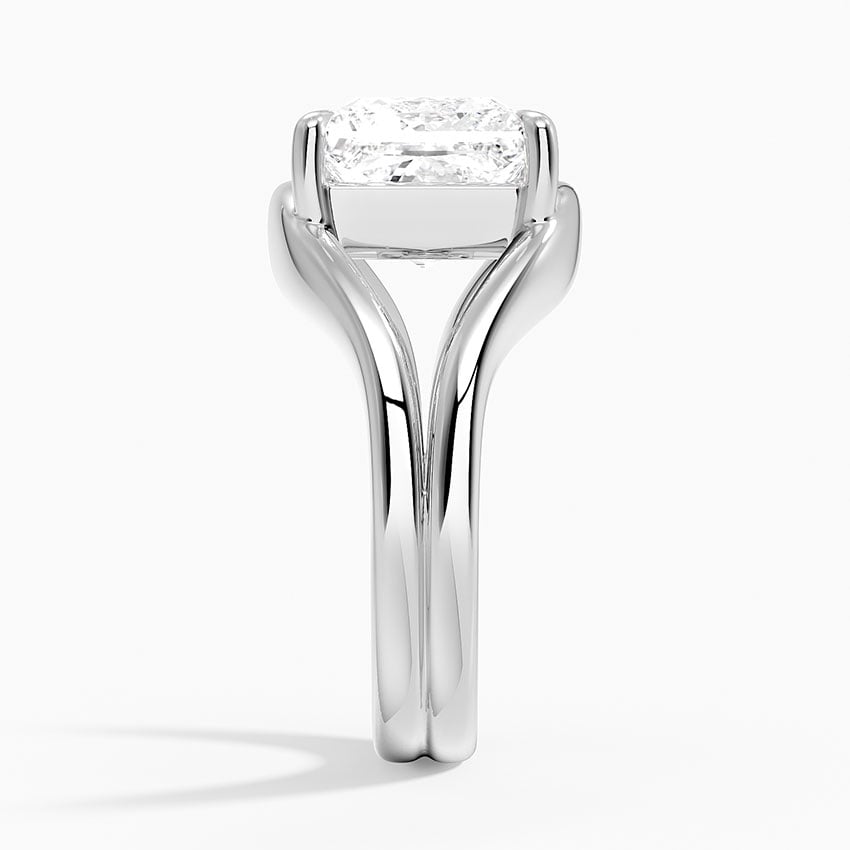Mauritius Diamond Ring - White Gold - 3.5 ct - Side 2