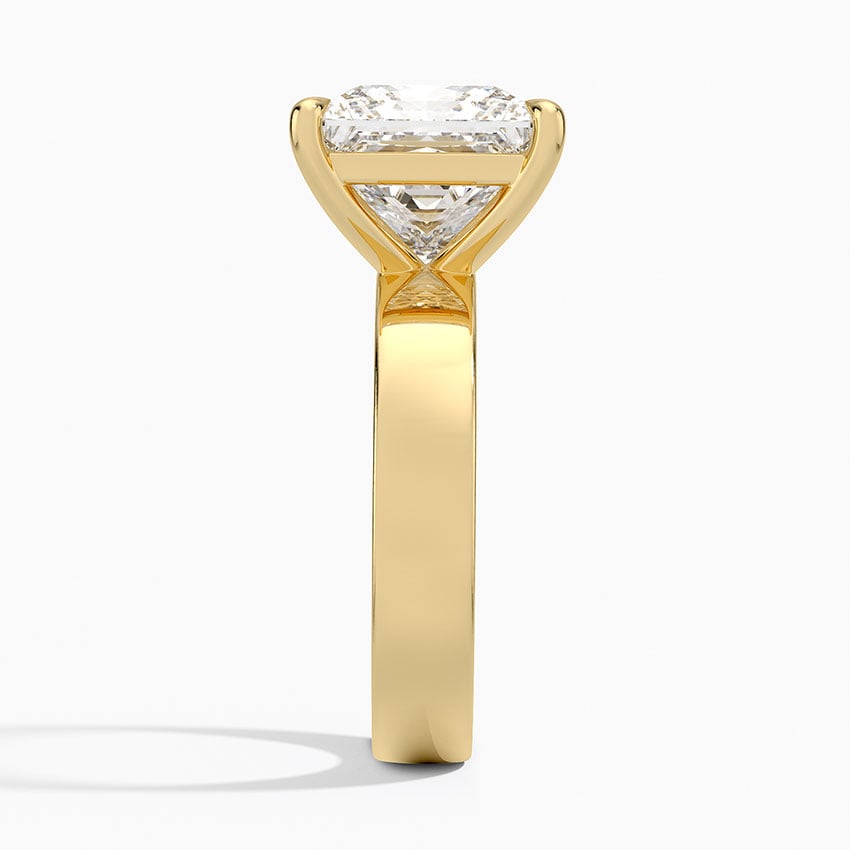 Charleston Diamond Ring - Yellow Gold - 5 ct - Side 2