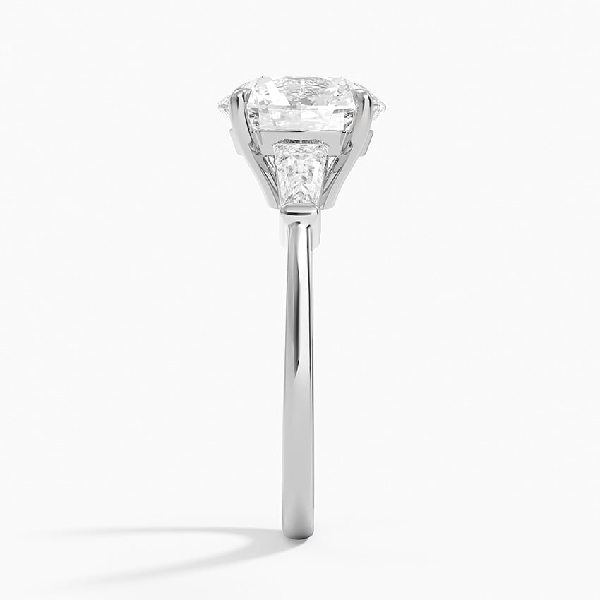 Malibu Diamond Ring - White Gold - 3 ct - Side 2